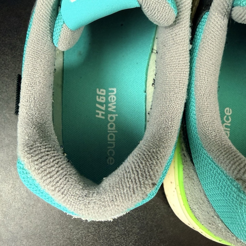 New Balance 997H Sneaker Mens 10 Tan Teal Green Cordura Streetwear CM997HJO - Picture 13 of 16